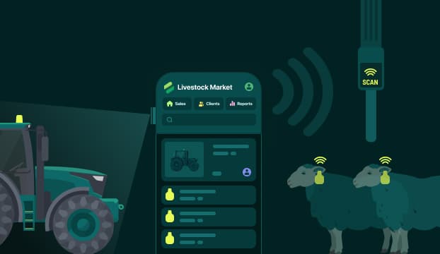 Mobile app interface for ground teams with integrated payment collection via PitchPay